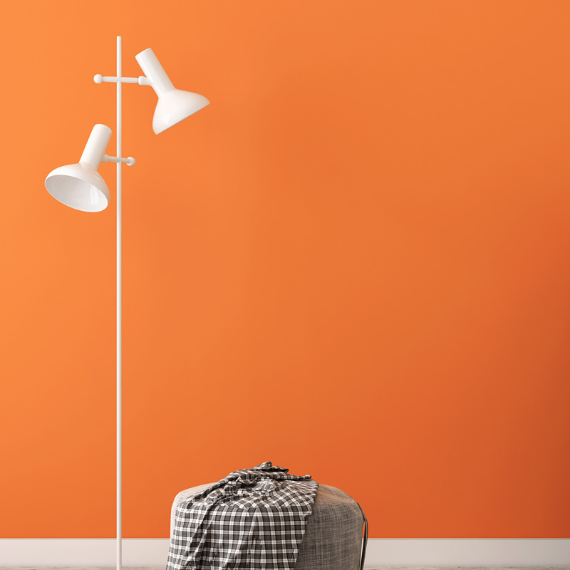 無地の壁紙ロール モダンで明るいオレンジ色 家の装飾 寝室 リビングルームの壁の装飾 Wallpapers Aliexpress